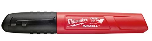 Milwaukee INKZALL Series 48-22-3130 Permanent Marker, 13/64 in Tip, Black, Pack of 36