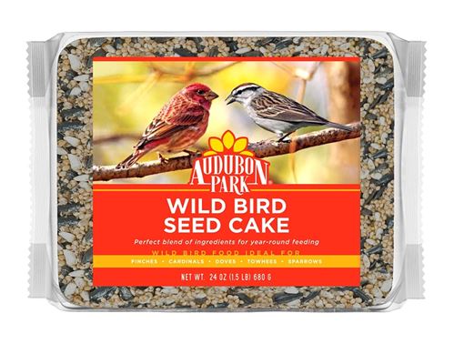 Audubon Park 14362 Wild Bird Seed Cake, 24 oz