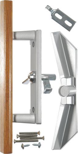 Wright Products V1104 Patio Door Latch, Aluminum, Surface Mounting