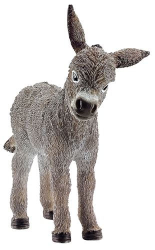 Schleich-S Farm World Series 13746 Toy, 3 to 8 years, XS, Donkey Foal, Plastic