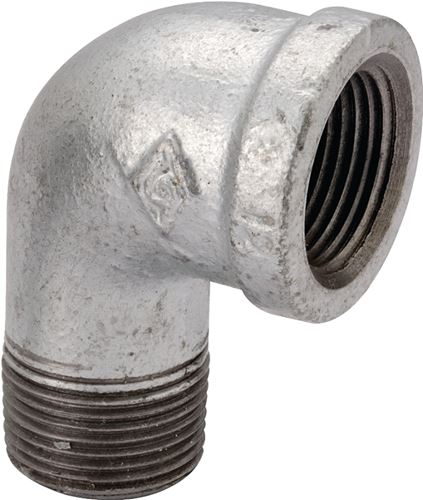 ProSource 6-2G Street Pipe Elbow, 2 in, Threaded, 90 deg Angle, SCH 40 Schedule, 300 psi Pressure