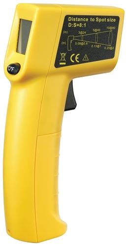 Sperry Instruments IRT200 Infrared Thermometer,-26 to 716 deg F, LCD Display