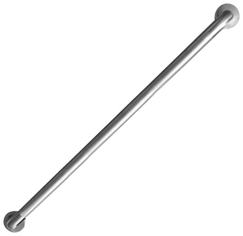 Boston Harbor SG01-01&0442 Grab Bar, 42 in L Bar, Stainless Steel, Wall Mounted Mounting