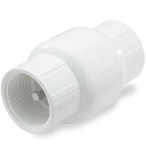 NDS 1001-12 Check Valve, 1-1/4 in, FPT, 200 psi Pressure, PVC Body