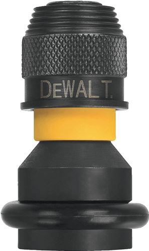 DeWALT DW2298 Socket Adapter, 1/2 in Drive, Female Square Drive, Steel