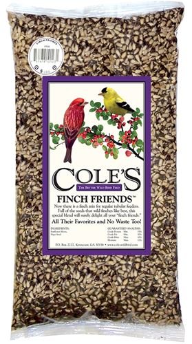 Cole's Finch Friends FF05 Blended Bird Seed, 5 lb Bag