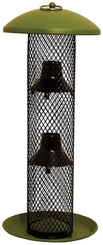 Perky-Pet NO/NO GSS00347 Wild Bird Feeder, 16-1/2 in H, 1.5 lb, Metal, Green, Powder-Coated, Hanging Mounting