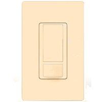 Lutron Maestro MS-OPS5M-IV Sensor Switch, 5 A, 120 V, 1 -Pole, Motion Sensor, 180 deg Sensing, 30 ft Sensing