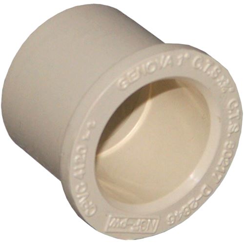 NIBCO T00231C Pipe Bushing, 1 x 3/4 in, CPVC, 40 Schedule