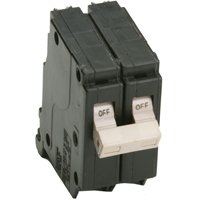 Cutler-Hammer CH260CS Circuit Breaker, Mini, Type CH, 60 A, 2 -Pole, 120/240 V, Common, Fixed Trip, Plug Mounting