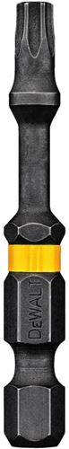 DeWALT DWA2TX20IRB Insert Bit, Torx Drive, 1/4 in Shank, Hex Shank, 2 in L, Steel, Pack of 50