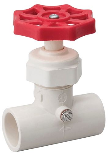 Southland 105-324 Stop and Waste Valve, 3/4 in Connection, Compression, 100 psi Pressure, CPVC Body