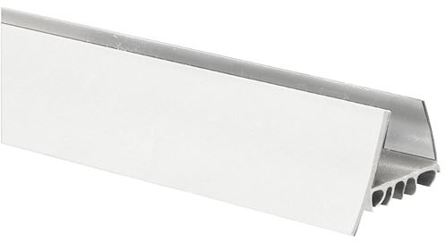 Frost King UBD77W Door Sweep, 36 in L, 1-3/4 in W, PVC Insert