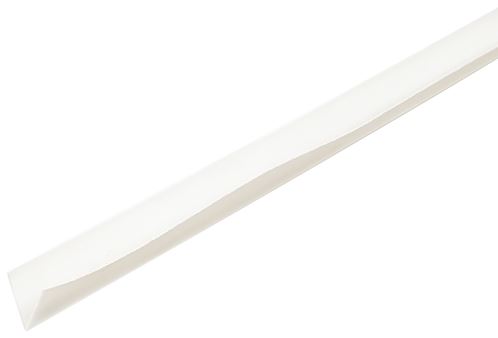 Frost King M13WH Weatherstrip, 7/8 in W, 17 ft L, Polypropylene, White