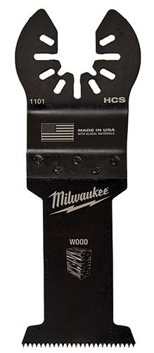 Milwaukee 49-25-1103 Blade, 1-3/8 in, 2 in D Cutting, HCS, 3/PK