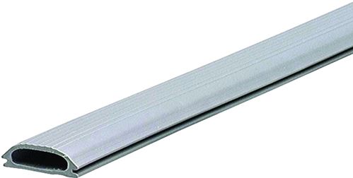 M-D 13524 Threshold Replacement Insert, 36 in L, 1-1/4 in W, Vinyl, Gray