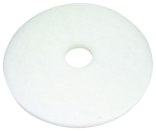 North American Paper 420514 Polishing Pad, White, Pack of 5