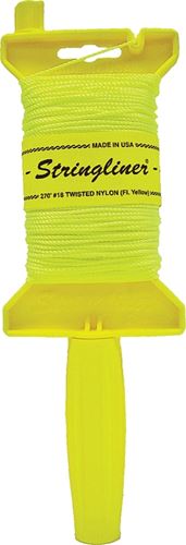 Stringliner 11412 Line Reel, 270 ft L Line, Fluorescent Yellow Line