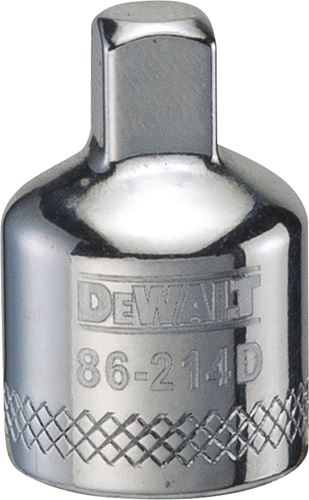 DeWALT DWMT75311OSP Reducing Socket Adapter, 3/8 in Drive, Female Drive, 1/4 in Output Drive, Male Output Drive, 1 in L