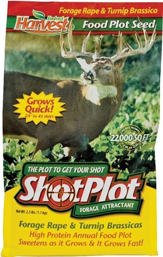 Evolved Habitats ShotPlot Series 70252 Food Plot Seed, 2.5 lb Bag