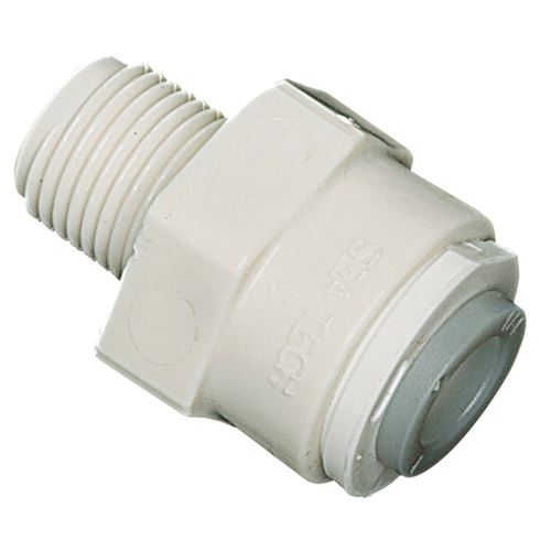 Watts PL-3005 Pipe Adapter, 1/4 in, Compression x MPT, Plastic, 150 psi Pressure