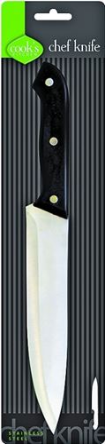 FLP 8239 Chef's Knife, Stainless Steel Blade, Black Handle, Pack of 6