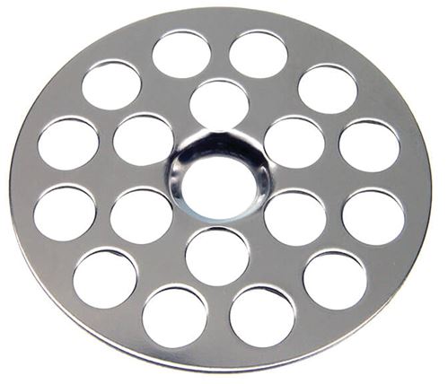 Danco 80061 Sink Strainer, 1-5/8 in Dia, Brass, Chrome, For: Universal Lavatory, Sink and Utility Tubs