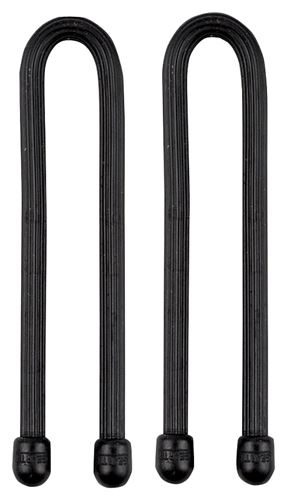 Gear Tie GT6-2PK-01 Twist Tie, Rubber, Black