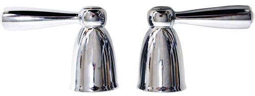 Danco 10535 Faucet Handle, Zinc, Chrome Plated, For: Moen Two Handle Banbury Lavatory, Kitchen Faucets