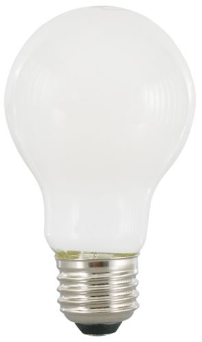 Sylvania 40673 LED Bulb, General Purpose, A19 Lamp, E26 Lamp Base, Dimmable, Daylight, 5000 K Color Temp