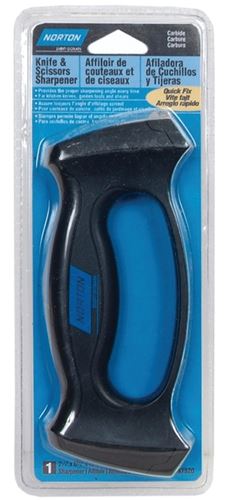 Norton 87520 Knife and Scissor Mechanical Sharpener, Plastic Handle