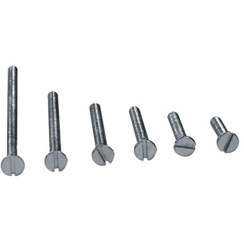 Gardner Bender SK-632WP Electrician's Screw Kit, #6-32 Thread, Flat Head, Phillips Drive