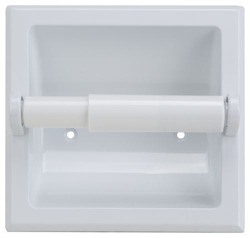 Boston Harbor L776H-51-07 Recessed Paper Holder, Plastic/Zinc, Recessed Mounting