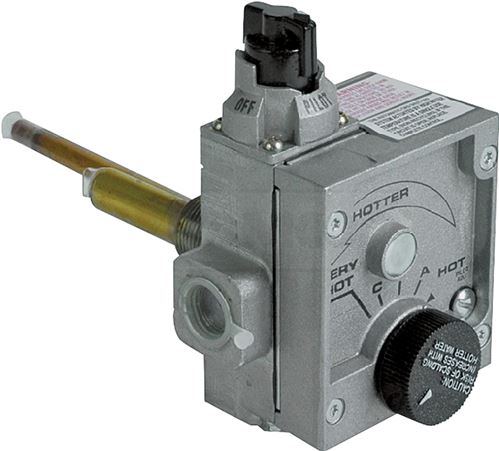 Camco USA White Rodgers 08401 Gas Control Valve, 1/2 in Connection, NPT x Inverted Flare