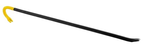 Stanley 55-136 Ripping Bar, 36 in L, Beveled/Slotted Tip, 1-1/4 in Claw Blade Width 1, 1 in Claw Blade Width 2 Tip, HCS