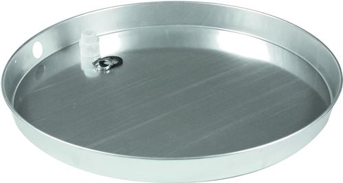 Camco USA 20800 Recyclable Drain Pan, Aluminum, For: Gas or Electric Water Heaters