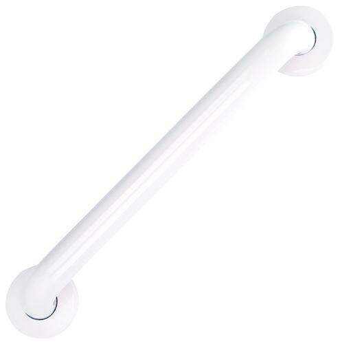 Boston Harbor SG01-01&0216 Grab Bar, 16 in L Bar, White, Wall Mounted Mounting