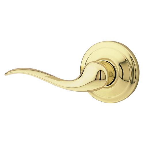 Kwikset Signature Series 788TNL 3 LH CP Half Inactive Dummy Lever, Polished Brass, Zinc, Residential, Left Hand, 2 Grade