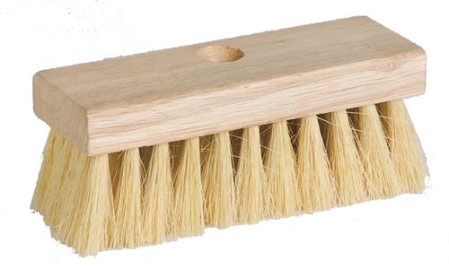 DQB 11949 Roof Brush, 2 in L Trim, White Bristle