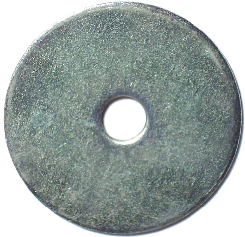 Midwest Fastener 03930 Fender Washer, 1/4 in ID, 1-1/2 in OD, Zinc, Zinc