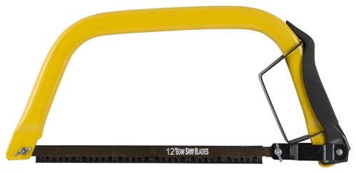 Vulcan JL-BS-101 Hacksaw Combo, 12 in L Blade, 24 TPI, Steel Blade, 6 in D Throat, Steel Frame, Non-Slip Grip Handle