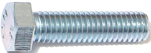 Midwest Fastener 00055 Bolt, 3/8-16 in Thread, 1-1/2 in OAL, 2 Grade, Zinc, Zinc, Coarse Thread