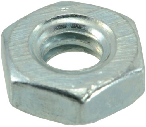 Midwest Fastener 03750 Machine Nut, Coarse Thread, 10-24 Thread, Zinc, Zinc