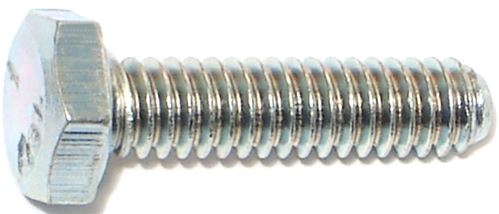 Midwest Fastener 00254 Cap Screw, 1/4-20 in Thread, 1 in L, Coarse Thread, Hex Drive, Zinc, Zinc, 100 PK