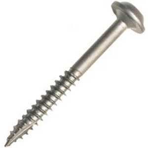 Kreg SML-C250-250 Pocket-Hole Screw, #8 Thread, 2-1/2 in L, Coarse Thread, Maxi-Loc Head, Square Drive, Carbon Steel, 250/PK