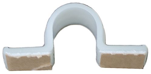 Jandorf 61406 Cable Clip, Nylon, Natural