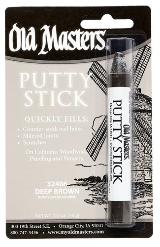 Old Masters 32406 Putty Stick, Brown