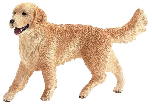 Schleich-S 16395 Figurine, 3 to 8 years, Golden Retriever Female, Plastic