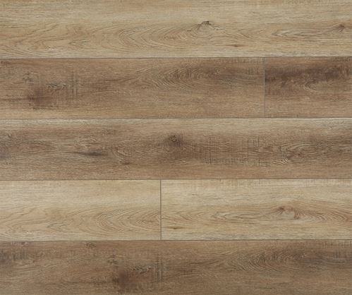 Healthier Choice Flooring CVP102G03 Luxury Plank with Pad, 48 in L, 7 in W, Beveled Edge, Wood Look Pattern, SPC, 60/BX