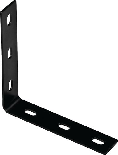 National Hardware 1151BC Series N351-465 Corner Brace, 7.1 in L, 1-1/2 in W, 7.1 in H, Steel, Powder-Coated